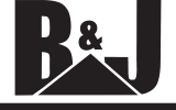 B&J Logo - Black - No Background